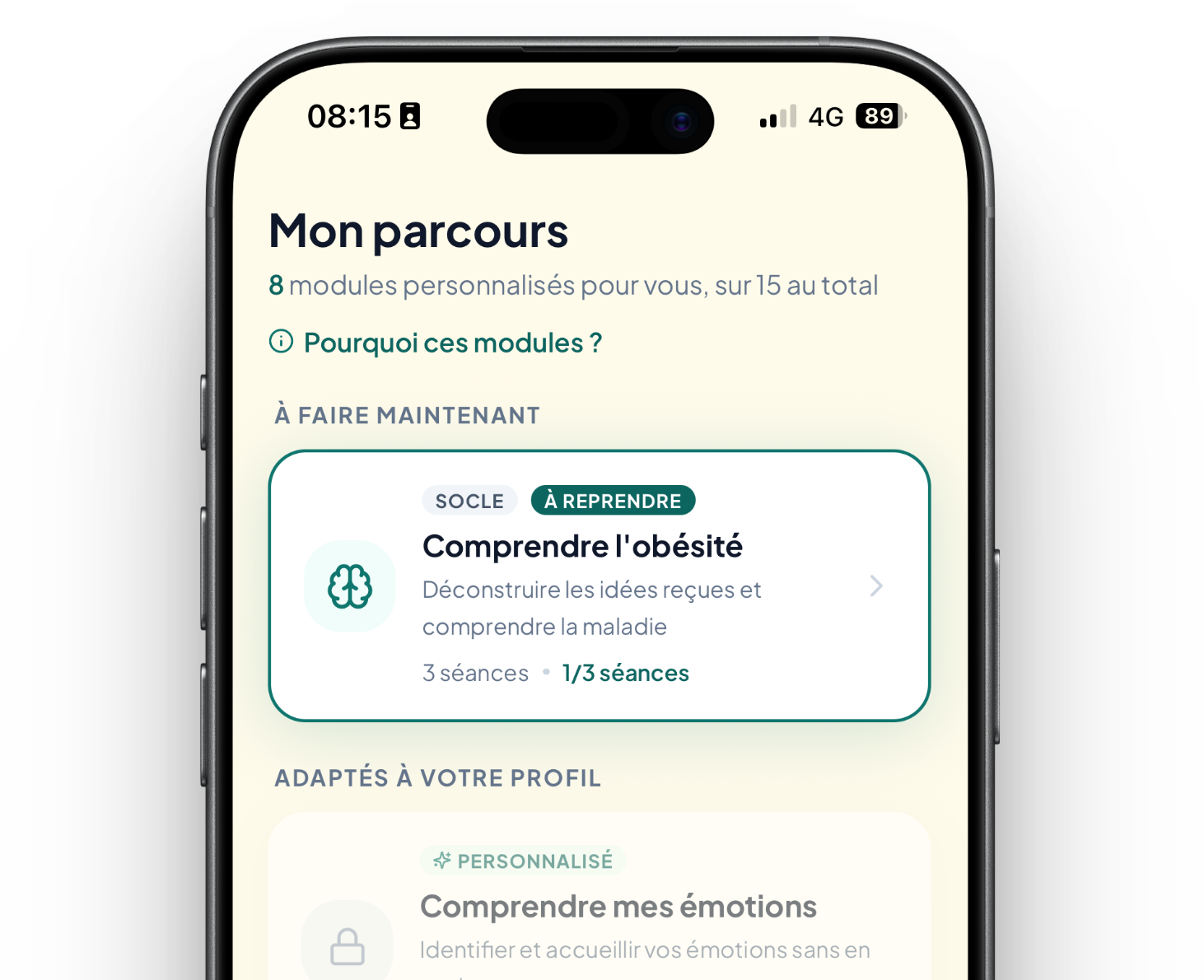 Mon parcours EmyOne